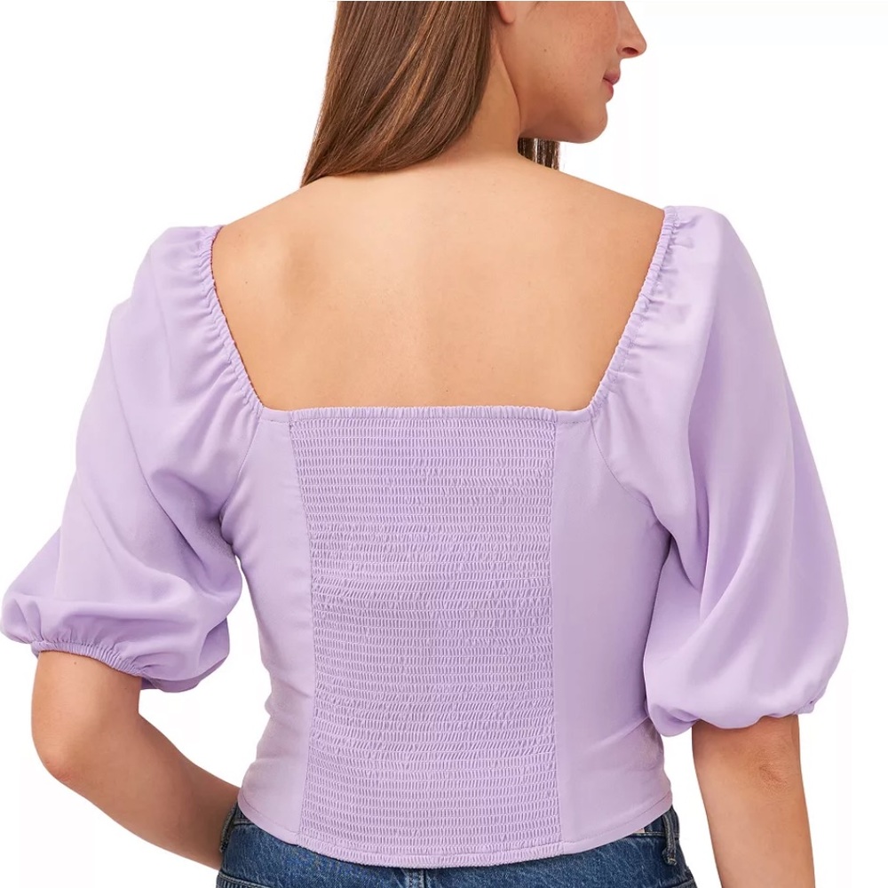 NWT Riley & Rae Puff Sleeve Top - Picture 2 of 5